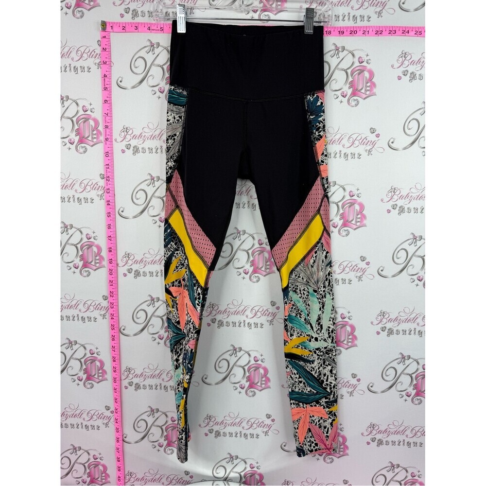 Body Glove tights pants bottoms Black Activewear Leggings - Solid Black
